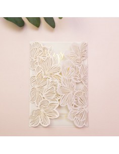 Faire-part mariage Pochette...