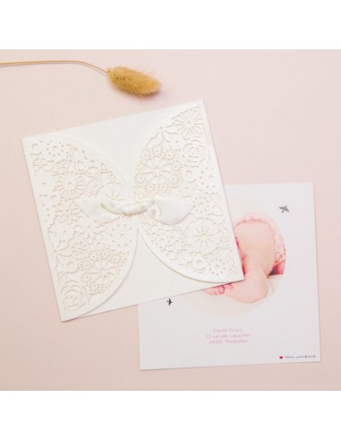 Faire-part Naissance Petites fleurs...
