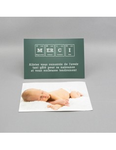 Remerciements Naissance...