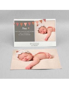 Remerciements Naissance...