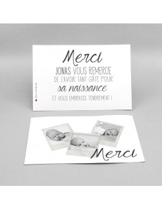 Remerciements Naissance...