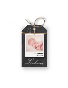 Étiquette naissance...