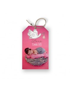 Étiquette naissance Oiseau...