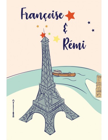Timbre Mariage Paris - Françoise