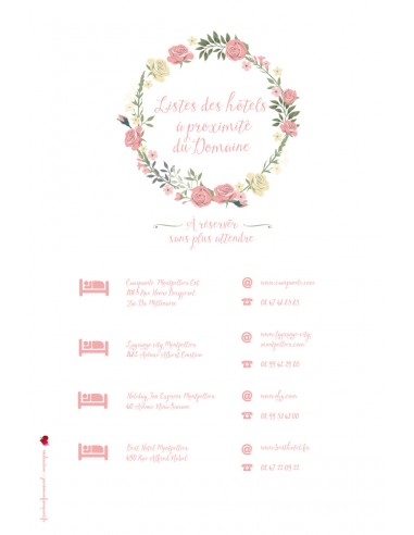 Carton Hébergements Couronnes de... Carton Hébergements Couronnes de...