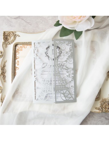 Faire-part mariage dentelle papier... Faire-part mariage dentelle papier...