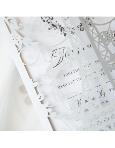 Faire-part mariage dentelle papier... Faire-part mariage dentelle papier...