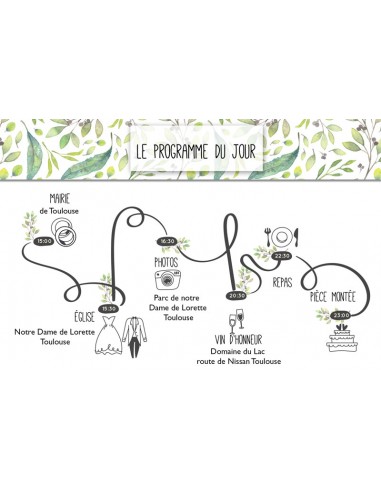 Carton Programme verdure - Louisa