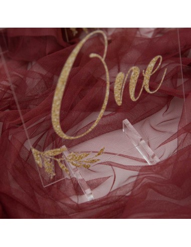 Numéro ou nom de table en plexi...