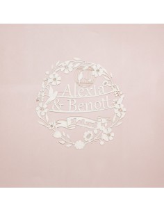 Faire-Part Mariage Broderie...