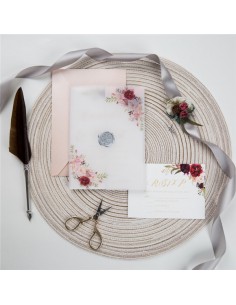 Faire-part Mariage Pochette...