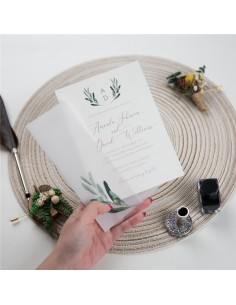 Faire-part Mariage Pochette... 2