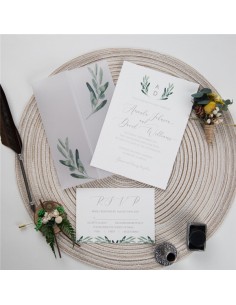 Faire-part Mariage Pochette...