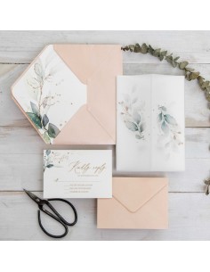 Faire-part Mariage Pochette...