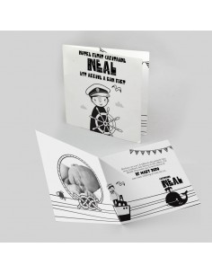 Faire-part Naissance Marin...