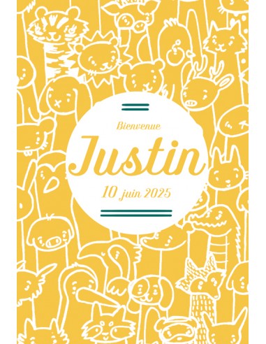 Faire-part Naissance Animaux -... Faire-part Naissance Animaux -...