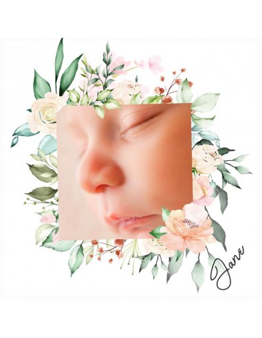 Faire-part Naissance Floral -... Faire-part Naissance Floral -...