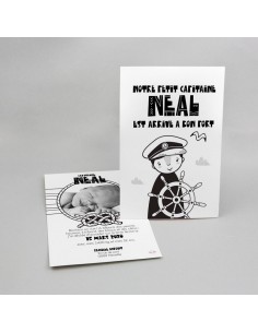 Faire-part Naissance Marin...