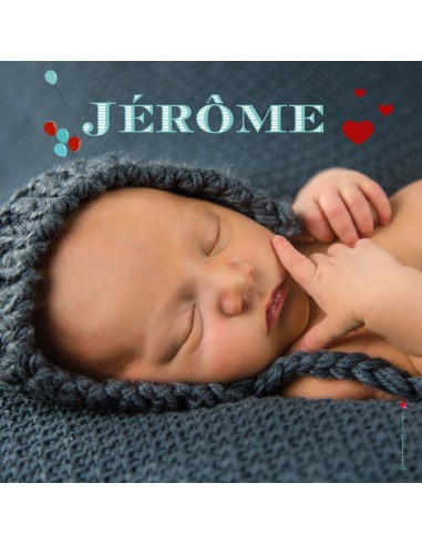 Faire-part Naissance Cirque -...