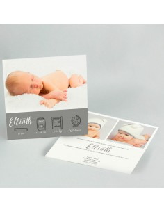 Faire-part Naissance avec...