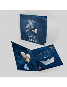 Faire-part Naissance Mer -...