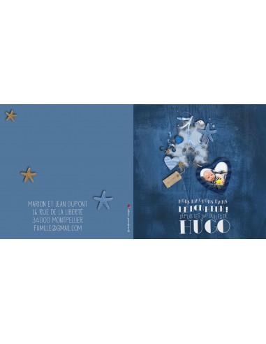 Faire-part Naissance Mer - Collection... Faire-part Naissance Mer - Collection...