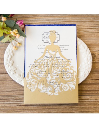 Faire-part Mariage Robe de Princesse... Faire-part Mariage Robe de Princesse...