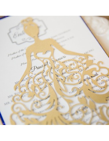 Faire-part Mariage Robe de Princesse... Faire-part Mariage Robe de Princesse...