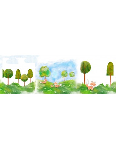 Faire-part Naissance Foret Renards -... Faire-part Naissance Foret Renards -...