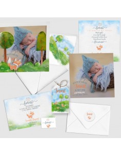 Faire-part Naissance Foret... 2