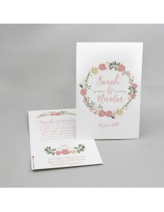 Faire-part Mariage Couronne...
