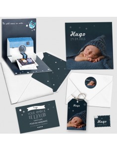 Faire-part Naissance Pop Up... 2