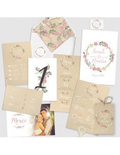 Faire-part Mariage Couronne... 2