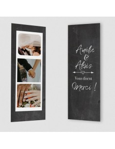 Remerciements Mariage...