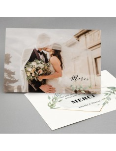 Remerciements mariage...