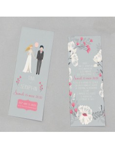 Faire-part Mariage Marque...