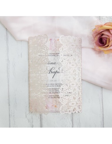 Faire-part mariage Fine Dentelle... Faire-part mariage Fine Dentelle...