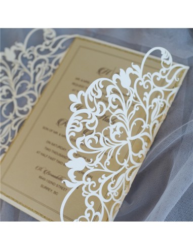 Faire-part mariage Vintage Chic -... Faire-part mariage Vintage Chic -...