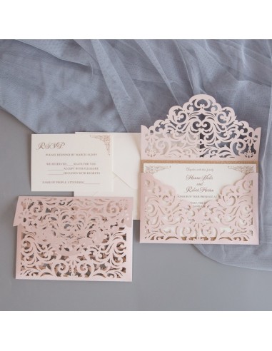 Faire-part Mariage Shabby Chic - POC0189 Faire-part Mariage Shabby Chic - POC0189