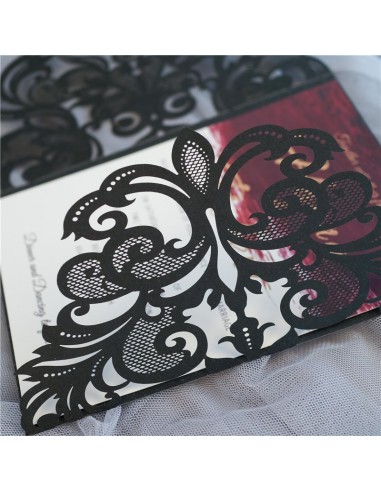 Faire-part Mariage Baroque Luxe -... Faire-part Mariage Baroque Luxe -...