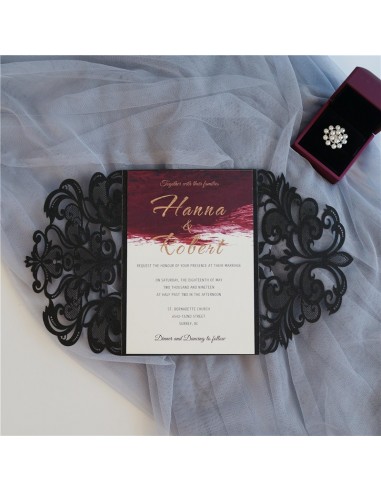 Faire-part Mariage Baroque Luxe -... Faire-part Mariage Baroque Luxe -...