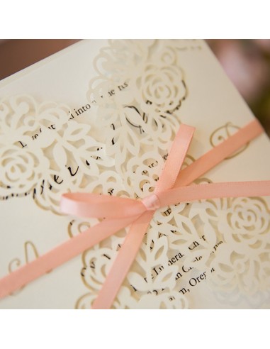 Faire-part mariage Couronne de Fleurs... Faire-part mariage Couronne de Fleurs...