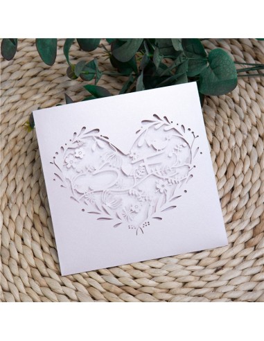 Faire-part mariage Mon coeur - POC0185 Faire-part mariage Mon coeur - POC0185