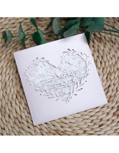 Faire-part mariage Mon coeur - POC0185 Faire-part mariage Mon coeur - POC0185