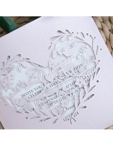 Faire-part mariage Mon coeur - POC0185 Faire-part mariage Mon coeur - POC0185