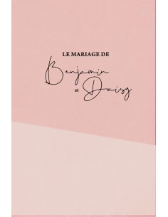 Remerciements nude rose -... 2