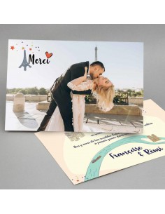 Remerciements Voyage Paris...