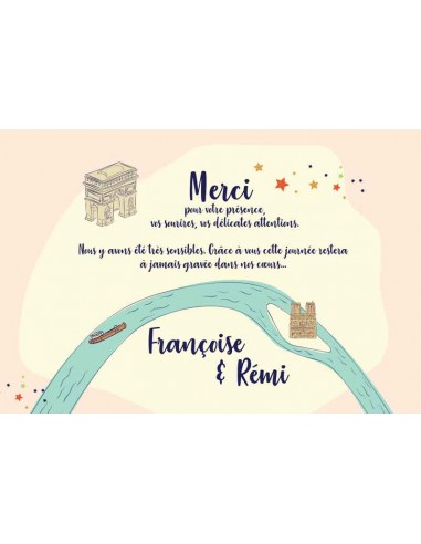Remerciements Voyage Paris -... Remerciements Voyage Paris -...