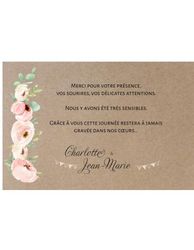 Remerciements Champêtre - Collection...