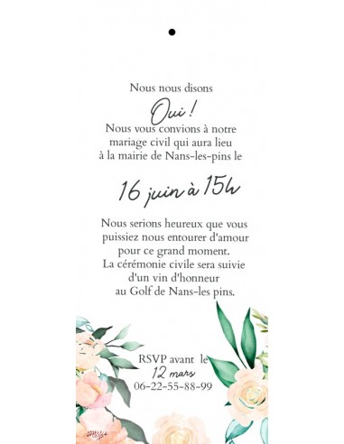 Faire-part Mariage triptyque Losange... Faire-part Mariage triptyque Losange...